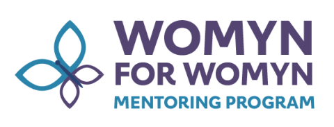 Womyn for Womyn Mentoring Program Logo