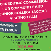 ACCJC Campus Forum