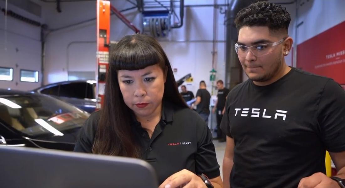 Tesla Program Students