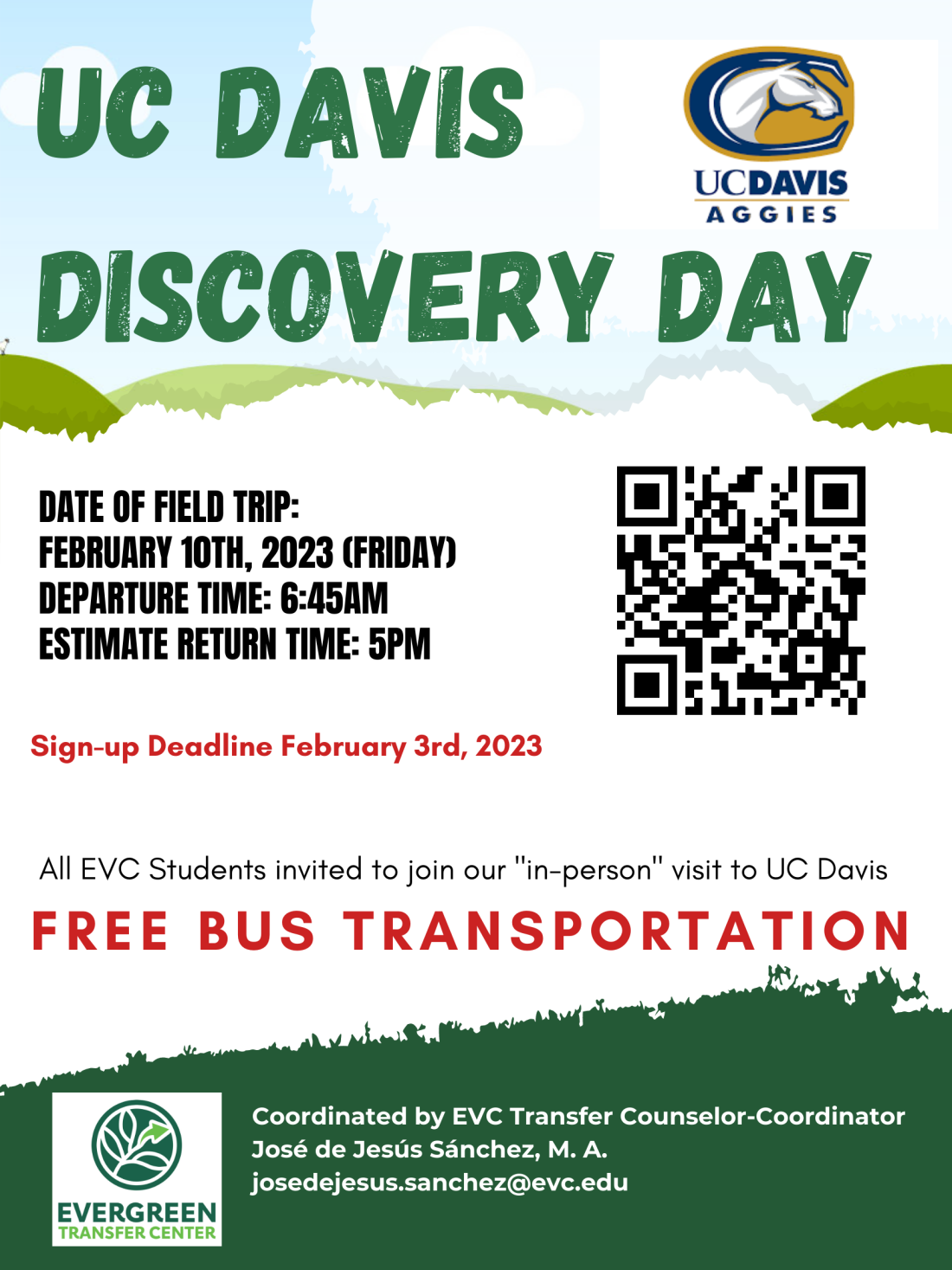 UC Davis Discovery flyer 