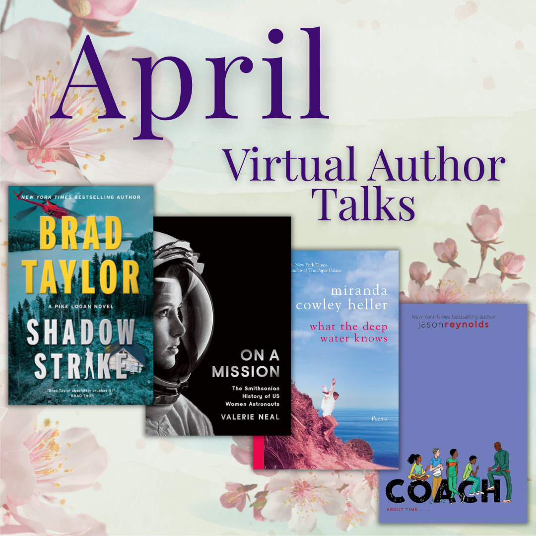 Author Talks for April