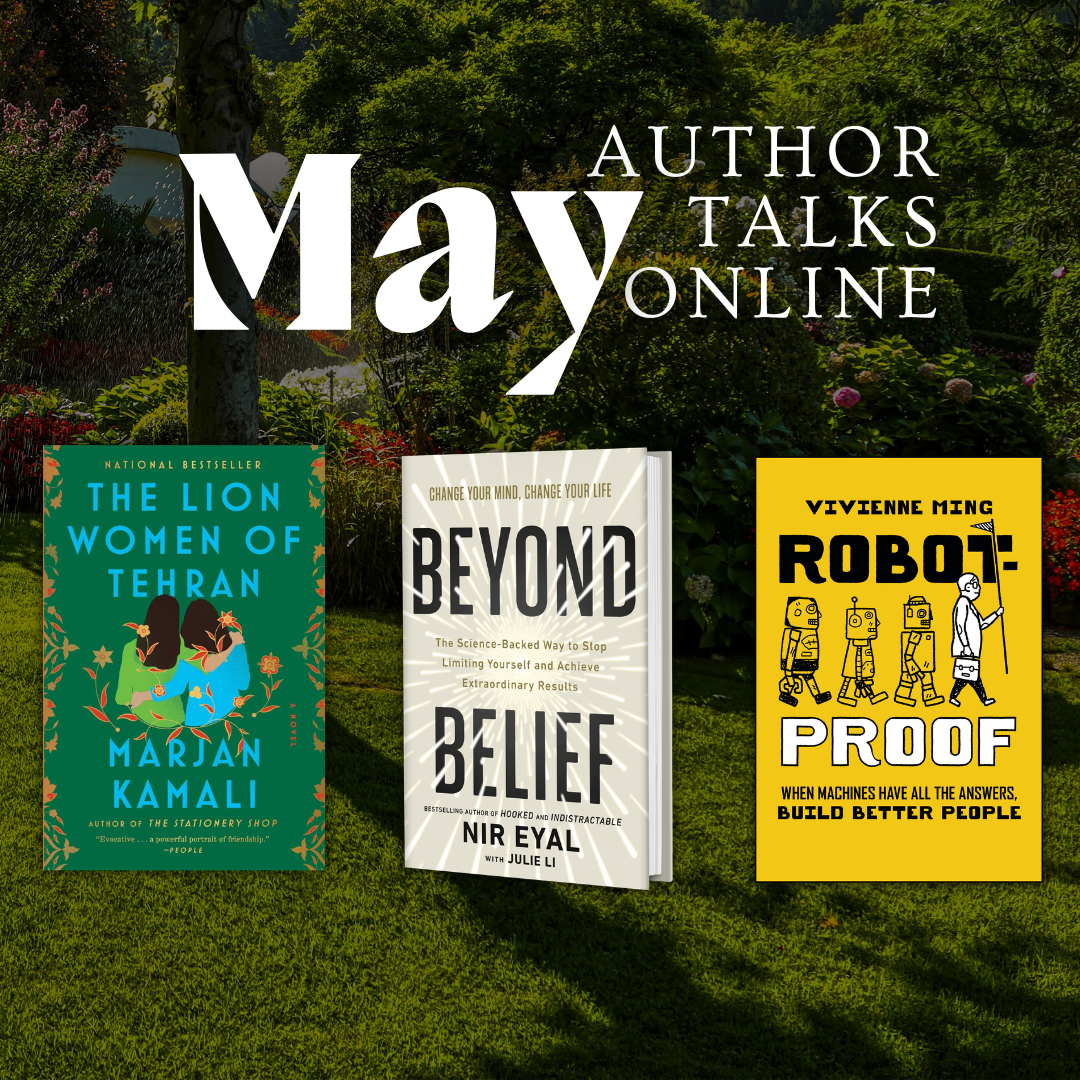 Author Talks for May