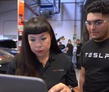 Tesla Program Students