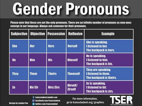 Gender Pronouns