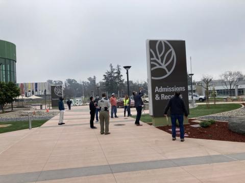 Various Signs on campus