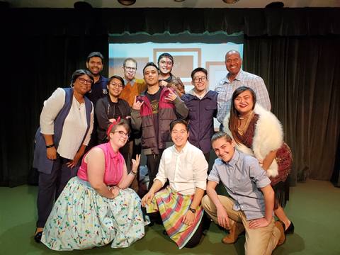 The Cast of EVC's Production of CC's Second Chance Cafe and Karaoke 
