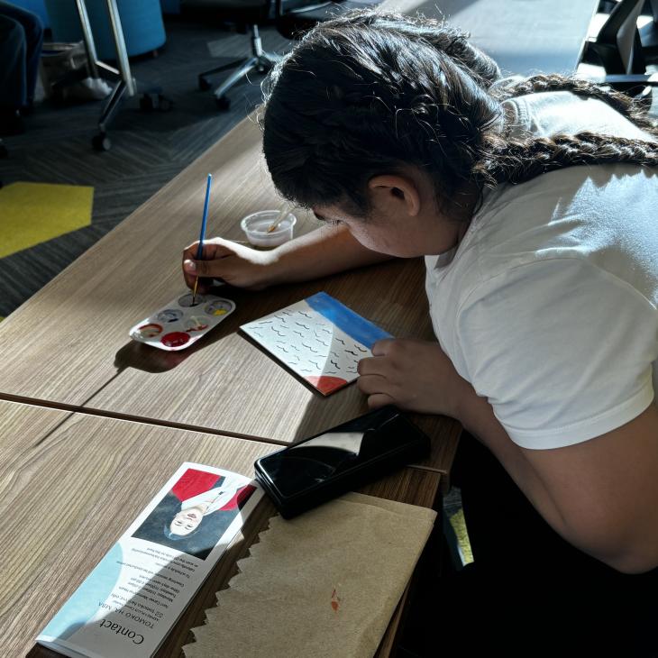 ASPIRE+PLLUS student painting