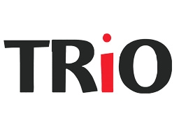 trio in letters with a red i